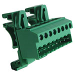 Camblock Plus CTBPD96VJ/8 5.08mm DIN Rail Mount Vertical Male T/Block 8p