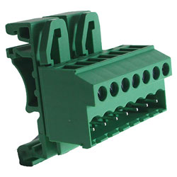 Camblock Plus CTBPD96VJ/7 5.08mm DIN Rail Mount Vertical Male T/Block 7p