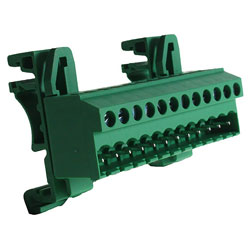 Camblock Plus CTBPD96VJ/12 5.08mm DIN Rail Mount Vertical Male T/Block 12p