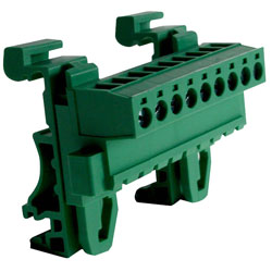 Camblock Plus CTBPD96HJ/9FL 5.08mm DIN Rail Horizontal Male Flanged T/Block 9p