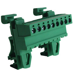 Camblock Plus CTBPD96HJ/9 5.08mm DIN Rail Mount Horizontal Male T/Block 9p