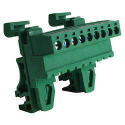 Camblock Plus CTBPD96HG/9 5mm DIN Rail Mount Horizontal Male T/Block 9p