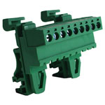 Camblock Plus CTBPD96HG/9 5mm DIN Rail Mount Horizontal Male T/Block 9p