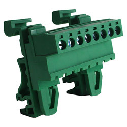 Camblock Plus CTBPD96HG/8 5mm DIN Rail Mount Horizontal Male T/Block 8p