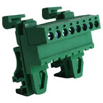 Camblock Plus CTBPD96HG/8 5mm DIN Rail Mount Horizontal Male T/Block 8p