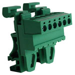 Camblock Plus CTBPD96HG/6 5mm DIN Rail Mount Horizontal Male T/Block 6p