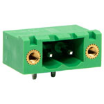 Camblock Plus CTBP9350/2FL 5mm Pluggable Male Horizontal Flanged T/Block 2p
