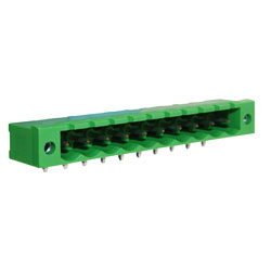 Camblock Plus CTBP9350/10FL 5mm Pluggable Male Horizontal Flanged T/Block 10p