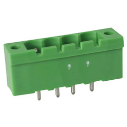 Camblock Plus CTBP9300/4FL 5mm Pluggable Male Vertical Flanged Terminal Block 4p