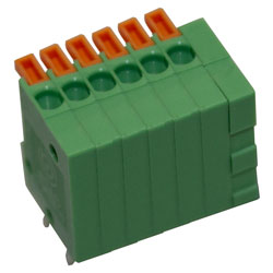 Camblock Plus CSTBP254V/6 2.54mm Vertical Screwless Terminal Block 6p