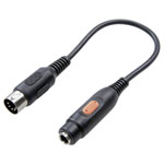 SpeaKa Professional SP-7870312 Audio Adapter DIN 5-pin to Jack 6.35mm Black