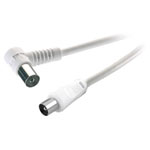 SpeaKa Professional SP-7870456 Antenna Cable 75Ω White 15.00 m 75dB 90°