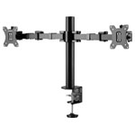 SpeaKa SP-9401760 SP-MM-220 Monitor mount Black 17"-32" Height-adjustable