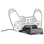 SpeedLink SL-450000-BK JAZZ USB Charger Controller charger black for PS4/Pro/S