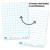 Show-me B/GLB Box of 100 x A4 Lined/Grid Double Boards,pens,erasers +2 cloths