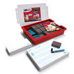 Show-me GTC/MRB 120 Whiteboard Class Combination Pack - Music-Ruled, with tray