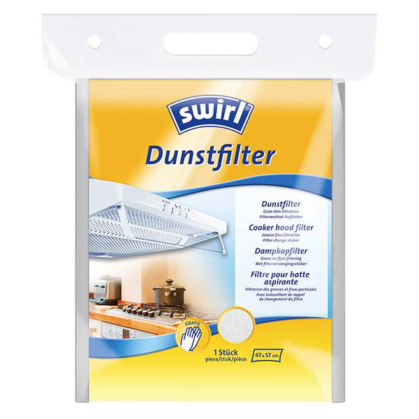 Swirl 221981 Extractor hood replacement filter 1 piece