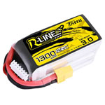 Tattu TAA13006S12X6 LiPo battery pack 22.2 V 1300 mAh 6 cells 120 C Softcase X