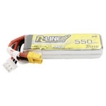 Tattu TAA5502S95XT3 LiPo battery pack 7.4V 550mAh 2-cell 95C Softcase
