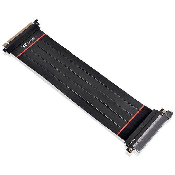Thermaltake AC-058-CO1OTN-C1 PCIe Riser Cable PCIe 4.0 Black 0.30 m