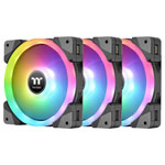 Thermaltake CL-F143-PL12SW-A Fan Black Transparent RGB 120x120x25mm RGB lighting