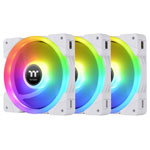 Thermaltake CL-F161-PL12SW-A PC fan White Transparent RGB 120x120x25mm