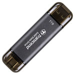 Transcend TS1TESD310C Memory & Data Storage 1TB USB 3.1 Gen 2 Type-C Black