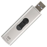 Transcend TS1TESD320A ESD320A External SSD 1TB USB Type A Grey