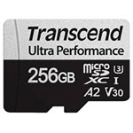 Transcend TS256GUSD340S 340S microSDXC card 256GB Class 10 UHS-I Class 3