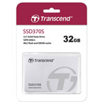Transcend TS32GSSD370S SSD 32GB Memory and Data Storage Silver