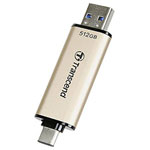 Transcend TS512GJF930C JetFlash drive 512GB USB 3.1 Gen 1 Black portable