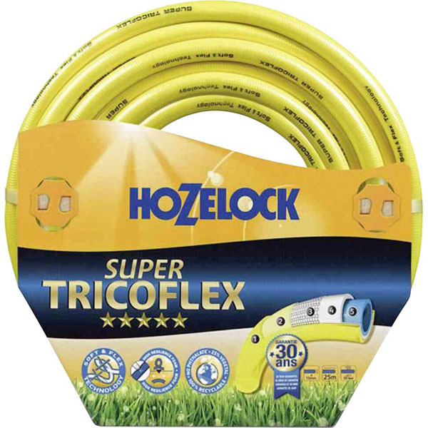 Tricoflex 48291 Garden hose 25 mm 50 m Yellow Durable and flexible