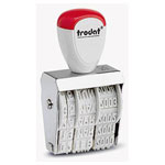 Trodat 54131 Classic Date Stamp 26x4mm Silver