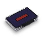 Trodat 78253 Stamp replacement pad 41x24 mm Red blue 2 pcs