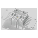 UltiMaker SPUM-BEHO-BOT UltiMaker Bearing Housing Bottom UM3 3D Printing