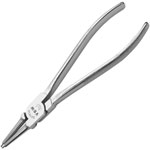 VBW 87531015 Circlip pliers 225 mm 1 pc steel red black handles ergonomic desi