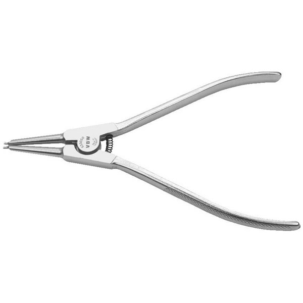 VBW 87533050 Circlip pliers 140 mm Blue Handle 1 pc Steel Construction