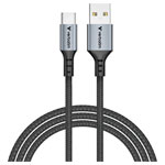 Verbatim 31843 USB Cable Assemblies Black 1m USB 2.0 Type A to Type B Cable
