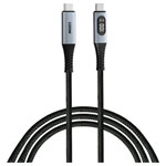 Verbatim 31848 USB-C to USB-C cable 1.2 m Black for fast charging data transfer