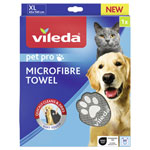 Vileda 172670 Pet Pro Microfibre Towel XL Grey Microfibre 1 pc