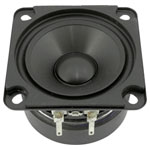 Visaton 2016 FRS 7 XWP 8 Ohm 2.5 inch 6.5 cm Wideband Speaker Black