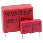Wima MKS4D041002F00KSSD MKT thin film capacitor 10.3 x 5.7 x 12.5 mm 100 pcs