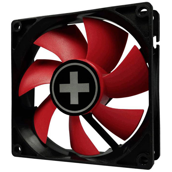 Xilence XPF92.R PC fan Black Red 92x25x92mm