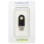Yubico 5060408461488 YubiKey 5C USB password manager stick Black golden