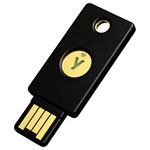 Yubico 5060408464229 Workstations security key USB-A black secure login