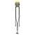 Aqiila AQLYCBPBICC1BK046 USB-C to USB-C 2.0 Lanyard Cable 1.5m 60W Black