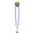 Aqiila AQLYCBPBICC4PL077 USB-C to USB-C 60W Lanyard Charging Cable 1.5m Purple