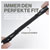 Aqiila AQLYCBPBICL1BK084 USB-C to Lightning Cable 1.5m Black Mobile Phone Chain