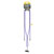 Aqiila AQLYCBPBICL4PL146 USB-C to Lightning Cable 1.5m Purple Phone Chain