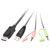ATEN CS22DP-AT KVM changeover switch DisplayPort 4096 x 2160 Pixel